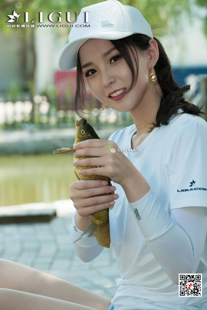 [LIGUI丽柜] 网络丽人 小戈 - 钓鱼丝足 写真套图 6th image