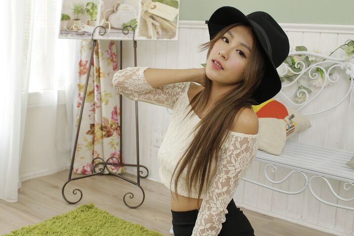 [Taiwan Goddess] Miso Natsuharu Time Shiro Ro shelf beat Photo 22th image