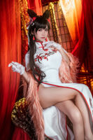 [CosPlay美女] 鳗鱼霏儿 - 碧蓝航线 旗袍 写真套图
