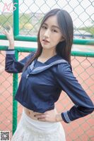[纳丝摄影] 北北 - 制服肉丝超短裙 写真套图