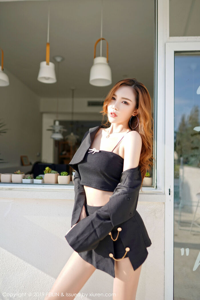 [FEILIN VOL.220 Beauty @ Kokusu Koya Cat - Sex Swimming Pond Photo 18th image