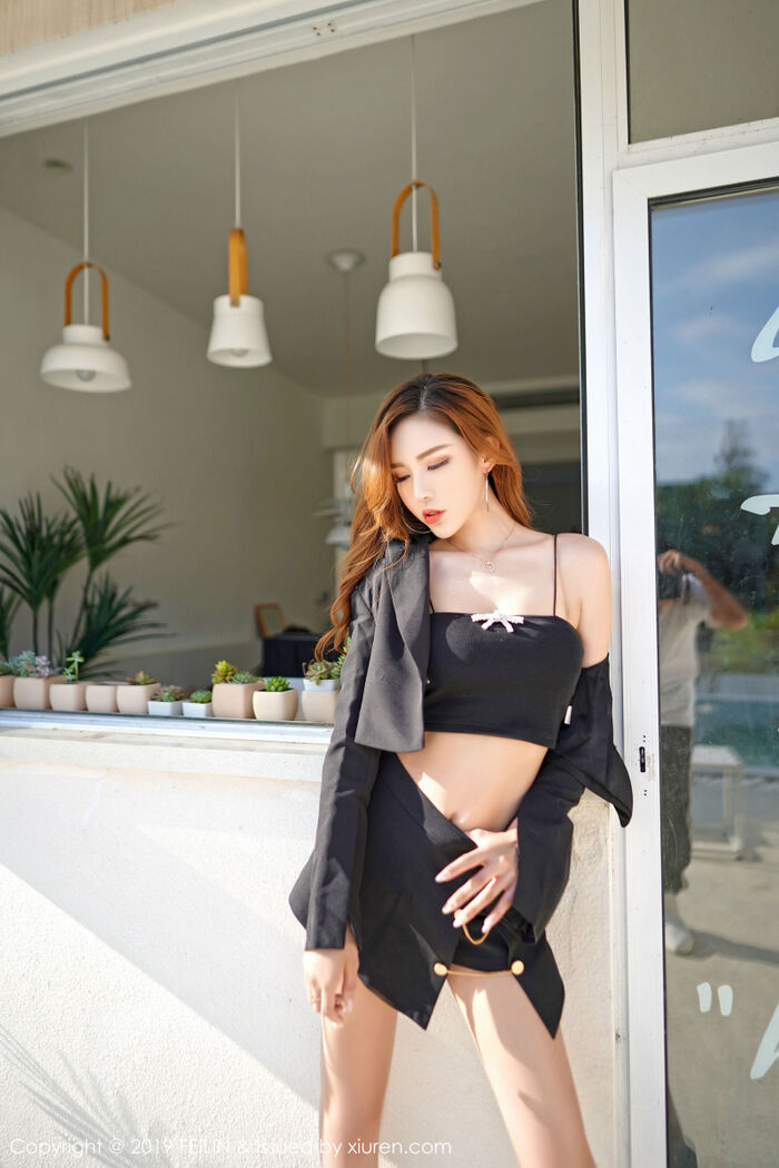 [FEILIN VOL.220 Beauty @ Kokusu Koya Cat - Sex Swimming Pond Photo 21th image
