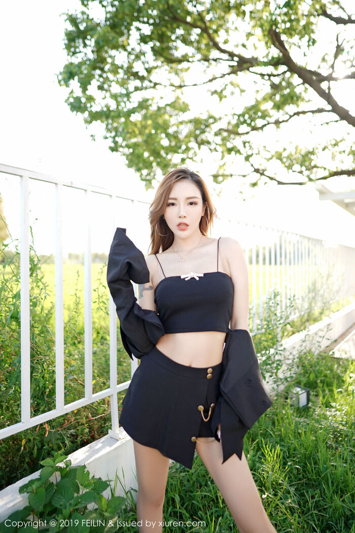 [FEILIN VOL.220 Beauty @ Kokusu Koya Cat - Sex Swimming Pond Photo 24th image