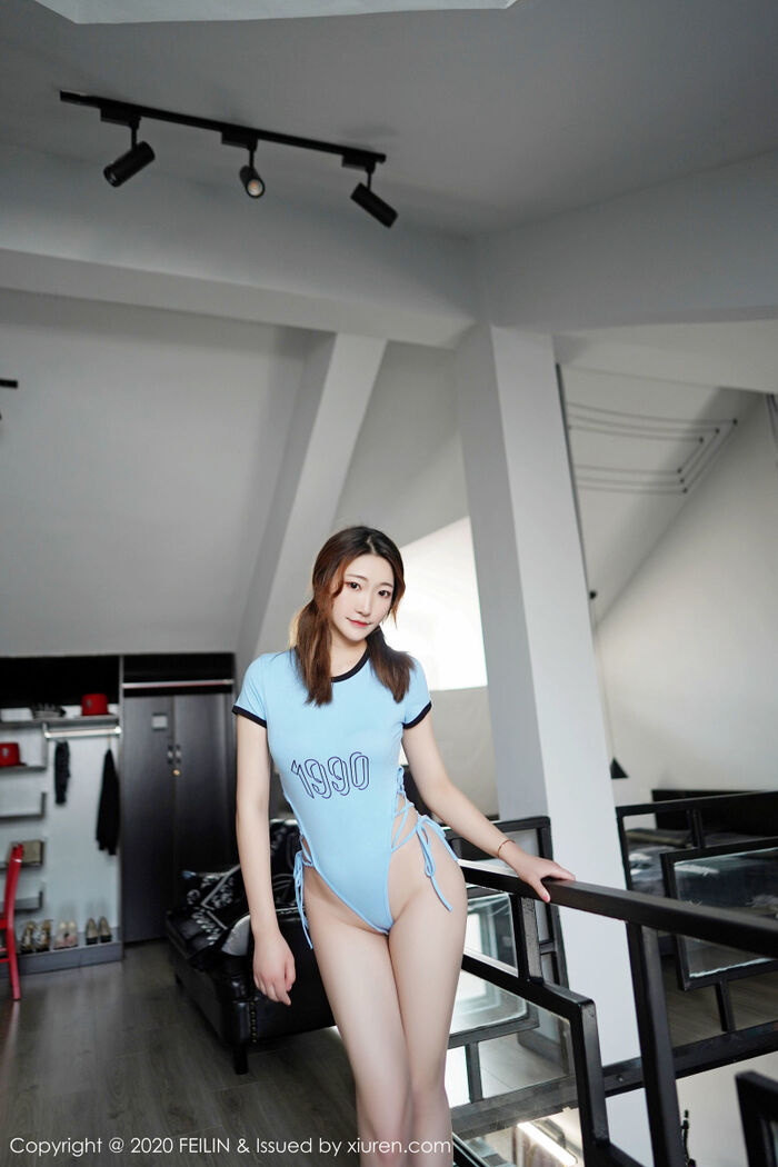 [FEILIN嗲囡囡] VOL.224 新人模特@A.小熊猫 首套写真 23th image