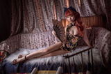 [CosPlay Beauty] Seiman Hiroshi's Sister - Low Breast Barefoot Photo Mantle