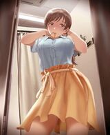 [Erotic CG] threatening rape idol who was voyeurin the changing room (13 photos)