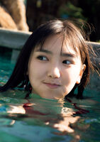Aika Sawaguchi is so cute that she has her eyes on her, but her face is so cute.